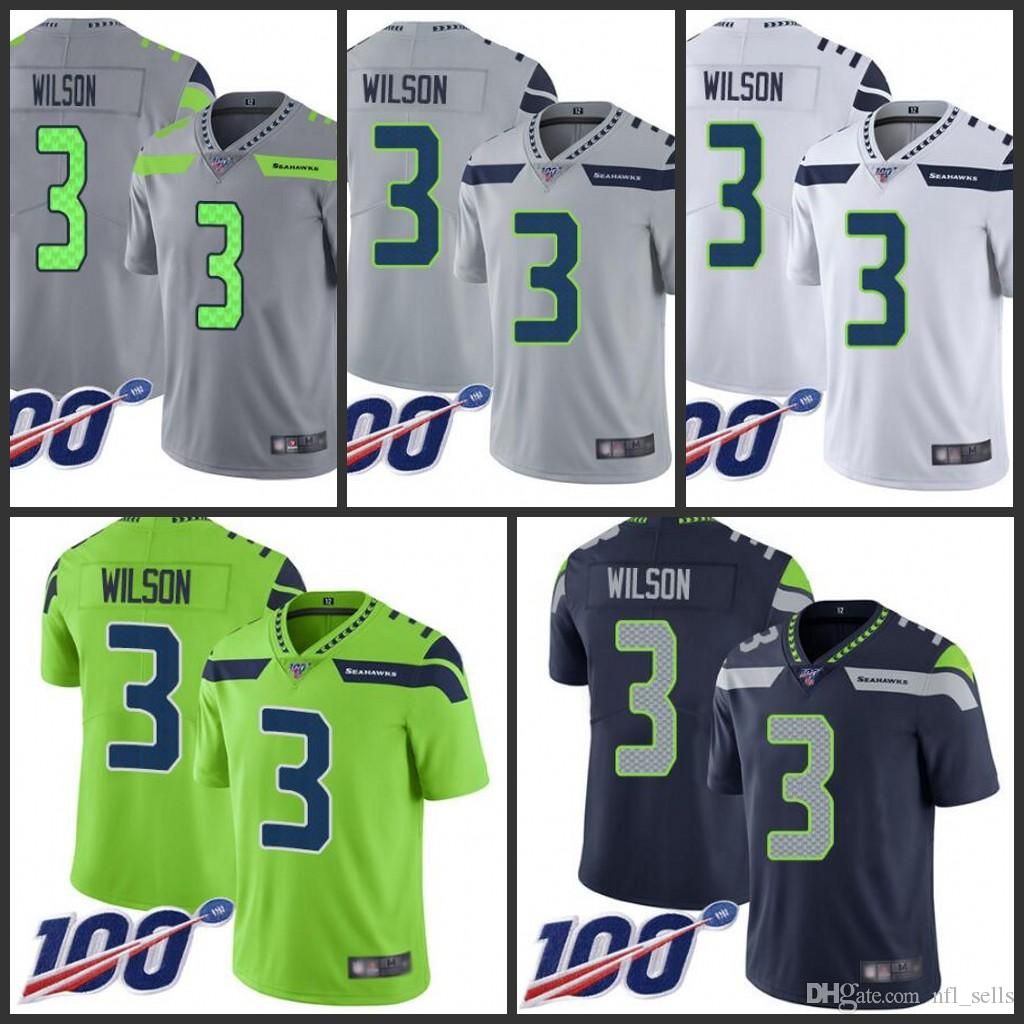 russell wilson green youth jersey