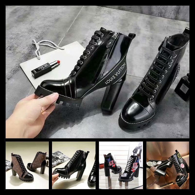 botines louis vuitton mujer