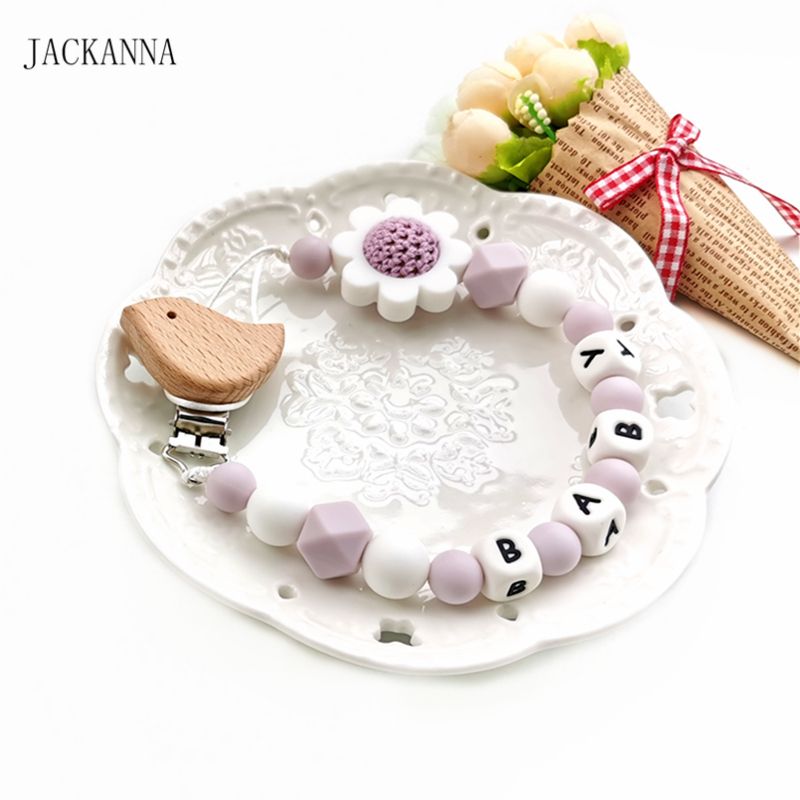 personalized soother clips