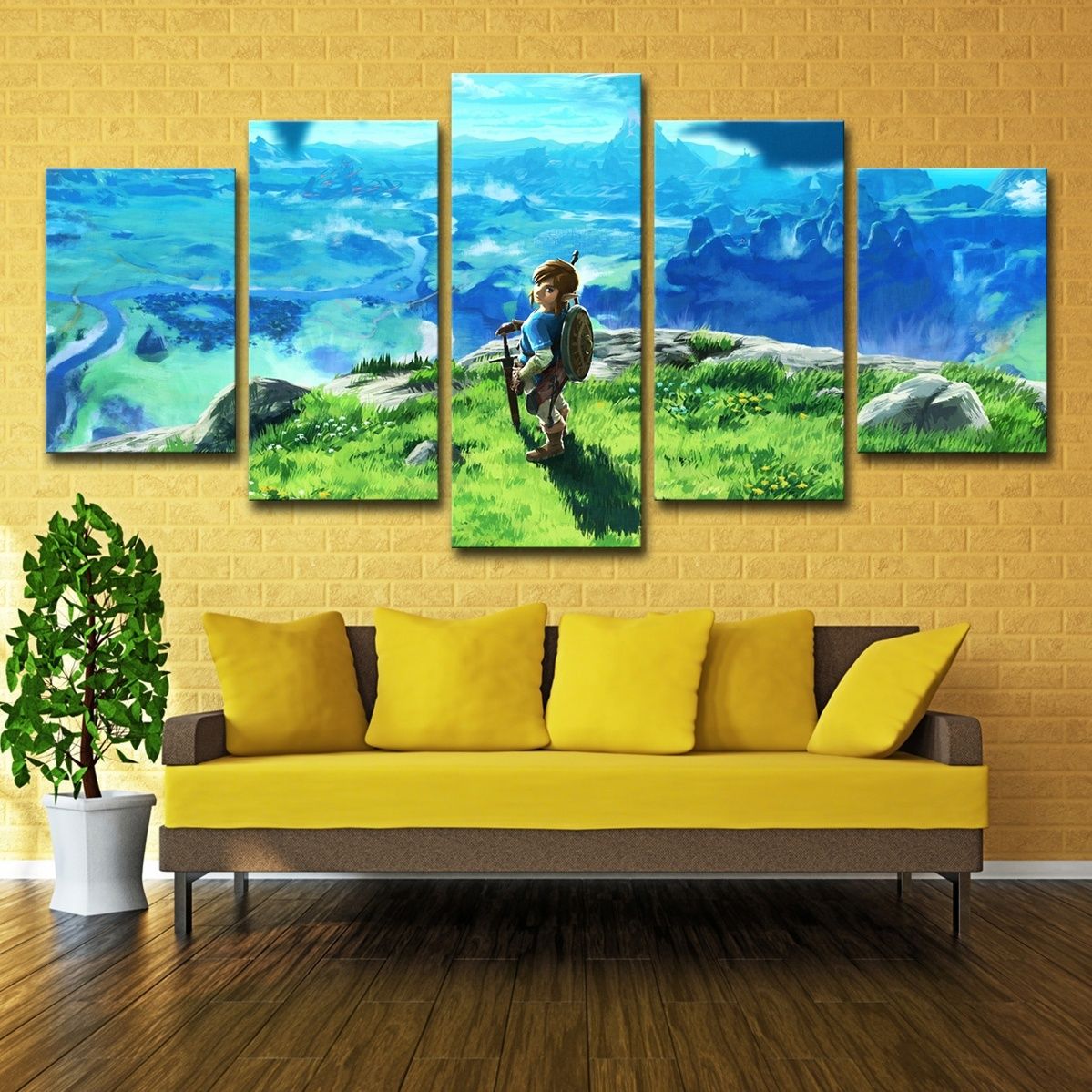 2020 Only Canvas No Frame Legend Of Zelda Wall Art Hd Print Canvas Painting Fashion Hanging Pictures From Wallartpaint 28 14 Dhgate Com