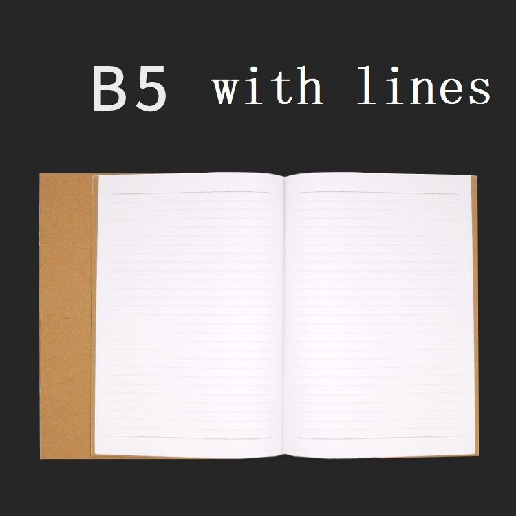 B5 with lines