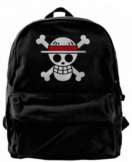 Compre One Piece Luffy Flag Mochila De Diseño De Lona Blanca Y Roja Para  Hombres, Mujeres, Adolescentes, Mochila De Viaje, Mochila De Ocio, Bolso  Negro A 18,48 € Del Mebag | Es.Dhgate.Com