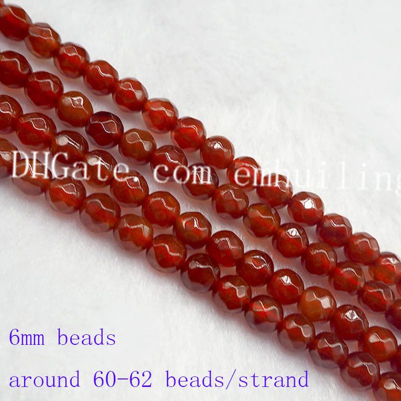 5 strands 6mm beads