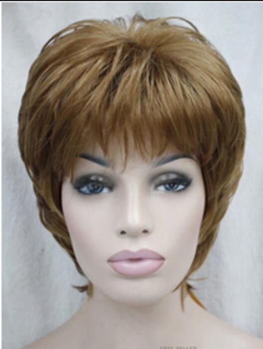 Wig Shipping Natural Style Strawberry Blonde Short Women