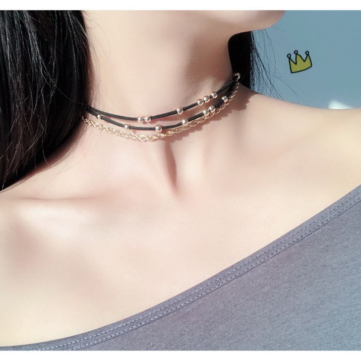 string necklace choker