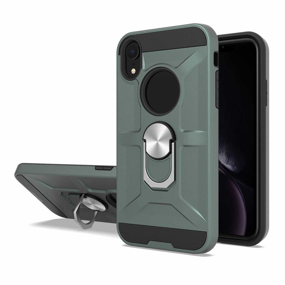 Case For Iphone 11 Ring With Bracket Function Protection Phone Case