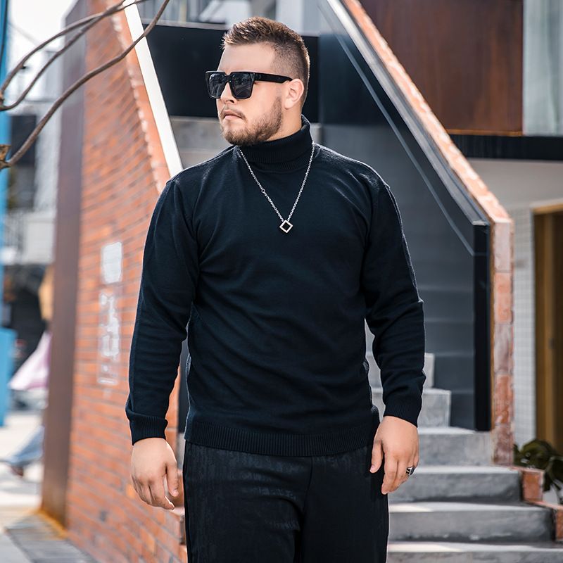 fat guy turtleneck