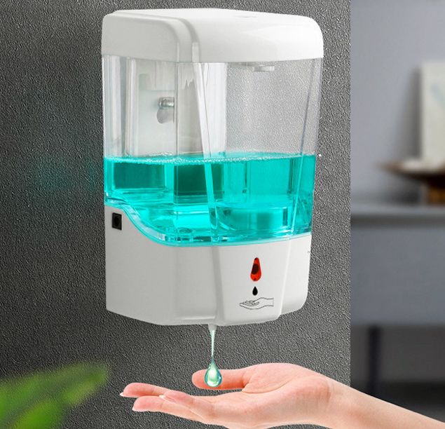 wall mounted liquid soap holder
