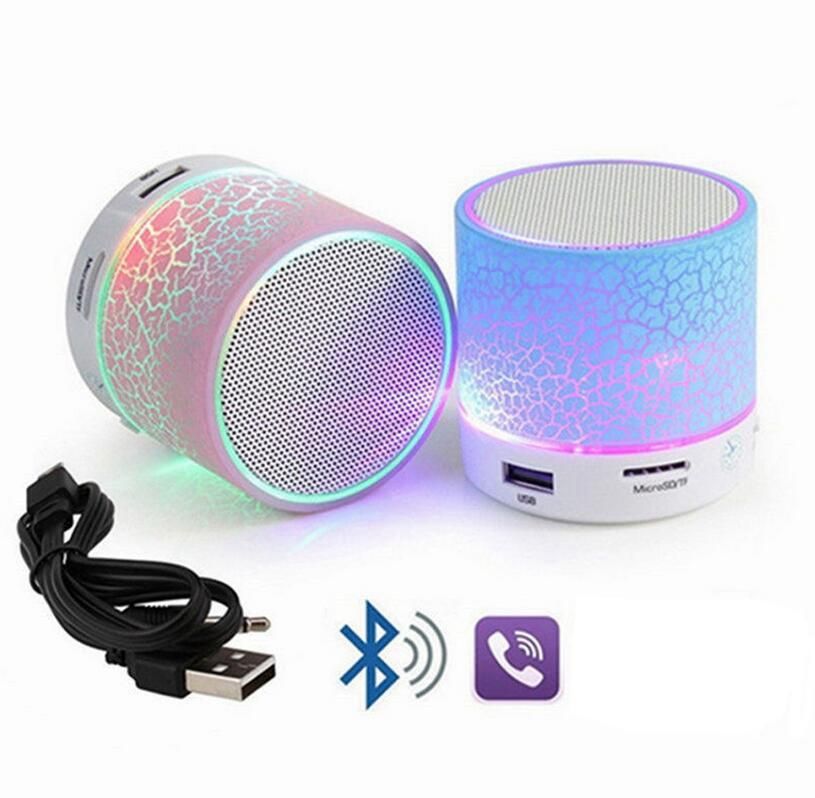 Led Portable Mini Bluetooth Speakers Portable Super Bass Perfect Car Speaker Wireless Portable Mini Stereo Eea137 Car Audio Wholesale Car Audio Wire