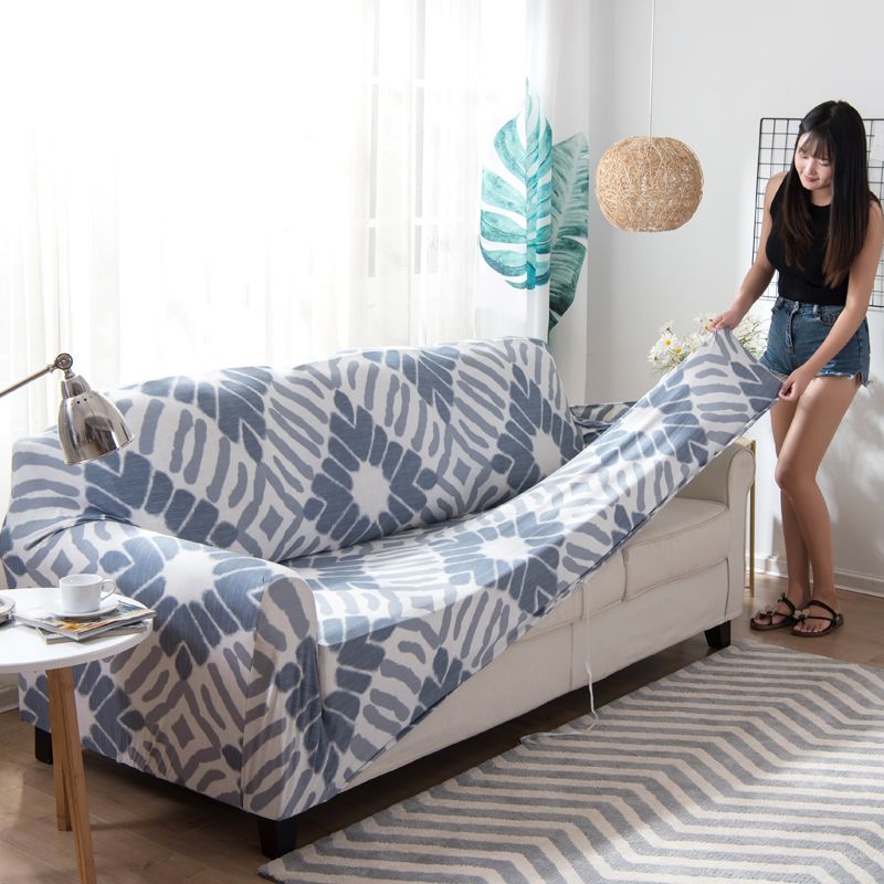 Slipcovers Sofa Flower Pattern Cove Tight Wrap All Inclusive Slip