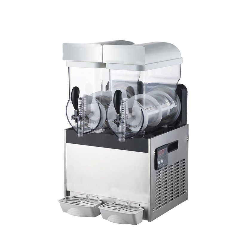 Double Cylindre Commercial Coly Juicer Machine Boire Machine De Slush