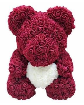 lovely rose bear