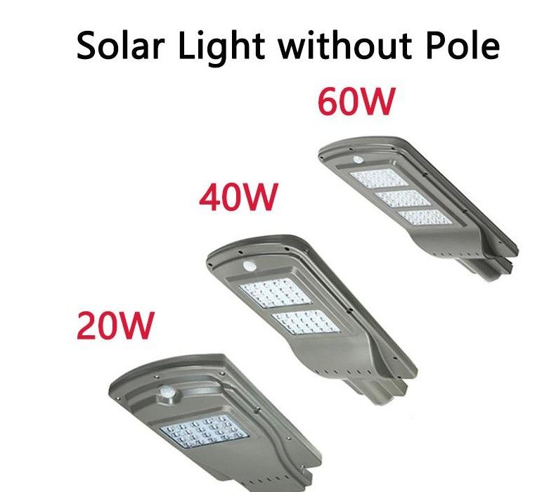 compre lampara de alumbrado publico led para alumbrado publico 20w 40w sensor de radar luz de punto luz impermeable al atardecer a la luz exterior del