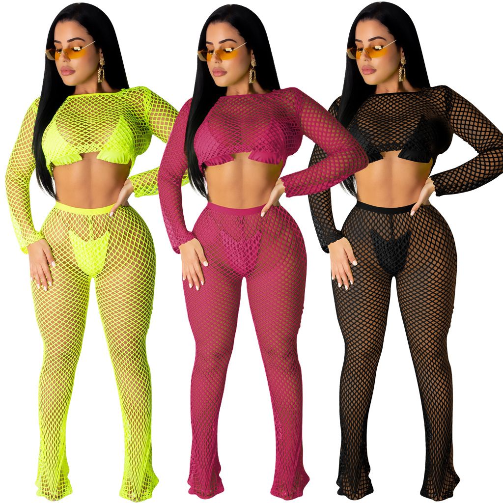 two piece summer pants set