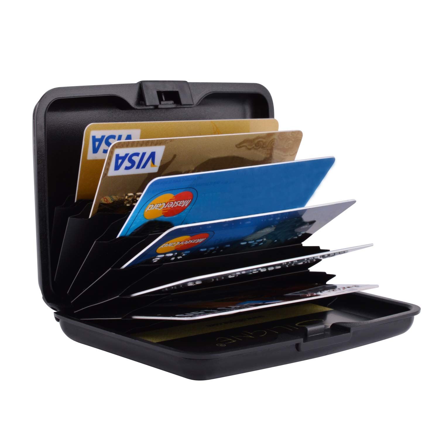 plastic credit card holder