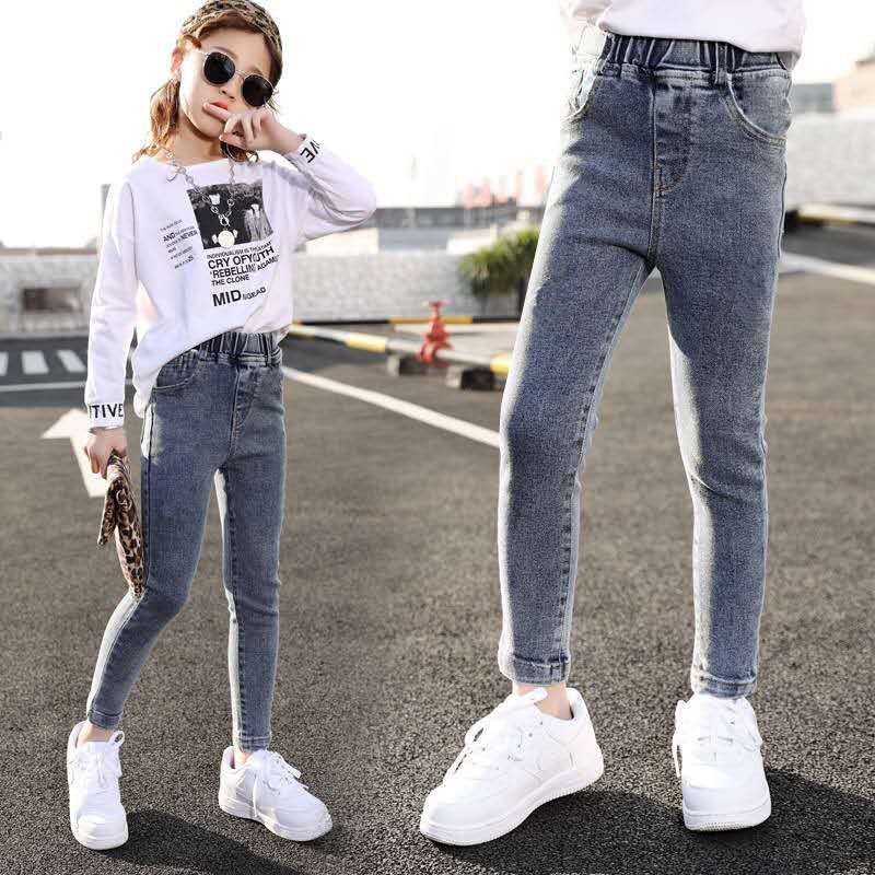 Girls Pants 2020 Spring New Trendy Girls Middle And Big Children