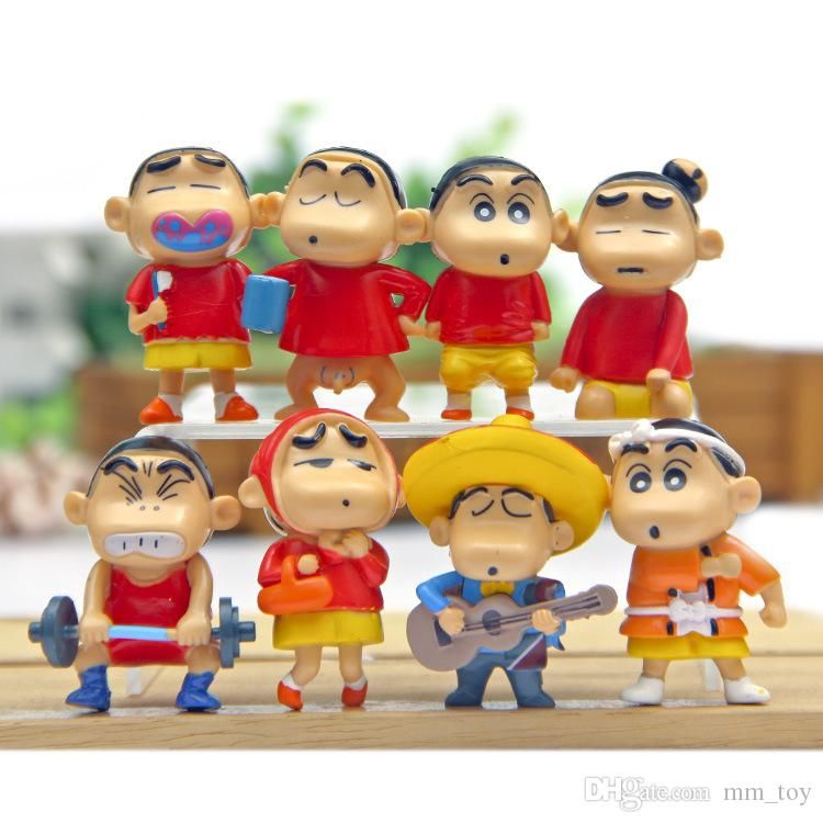shin chan doll set