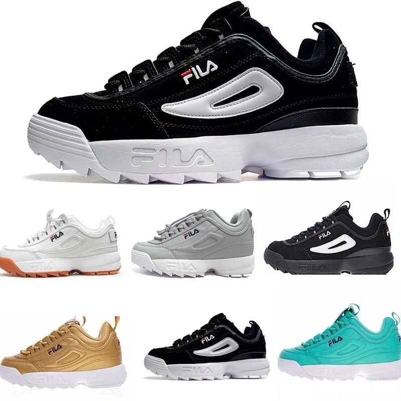 fila disruptor 3 femme jaune