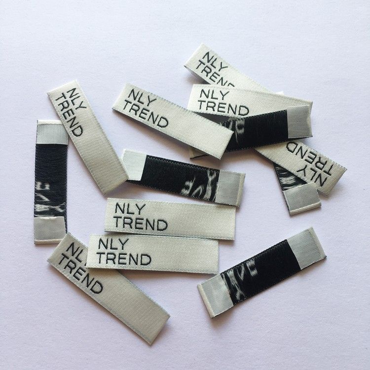 Custom Label Clothing Labels For Garment Tool Green And White ...
