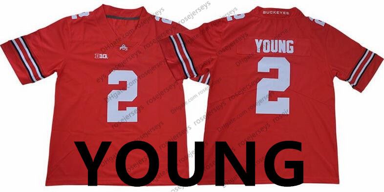 Ohio #2 Chase Young Red
