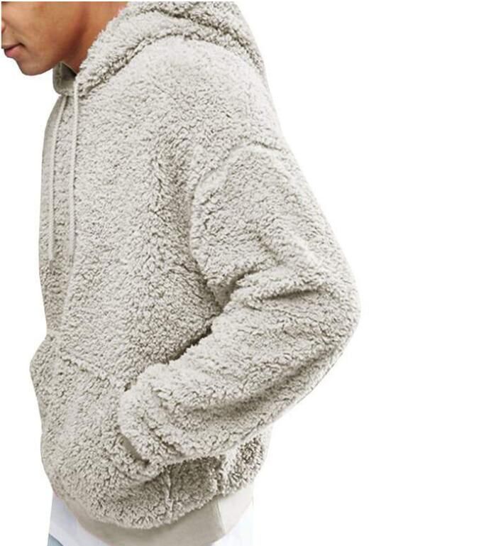 mens sherpa fleece pullover