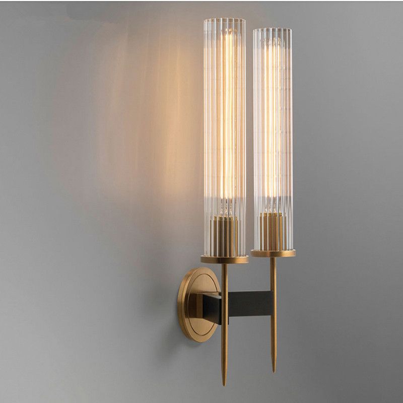 modern brass wall lights