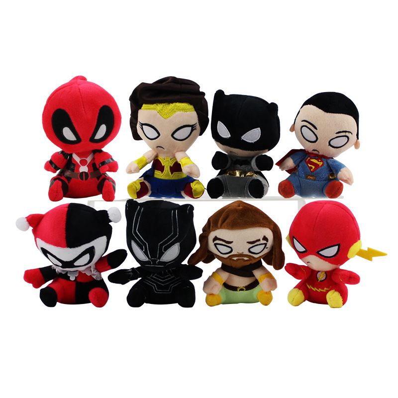 muñecos de batman y superman