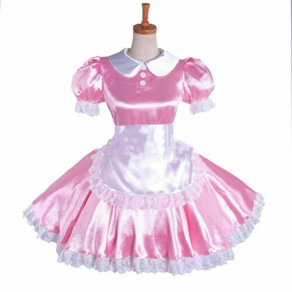sissy pink dress