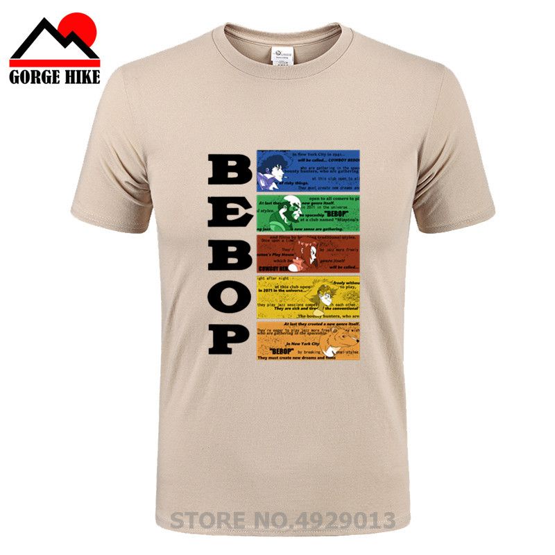 Descuento Los Hombres De Cowboy Bebop Spike Spiegel Camisetas De Anime  Algodón Ropa Diversión De Manga Corta O De Cuello De Camisetas, Además De  Tamaño De La Camiseta \u003c Tops Y Camisetas /