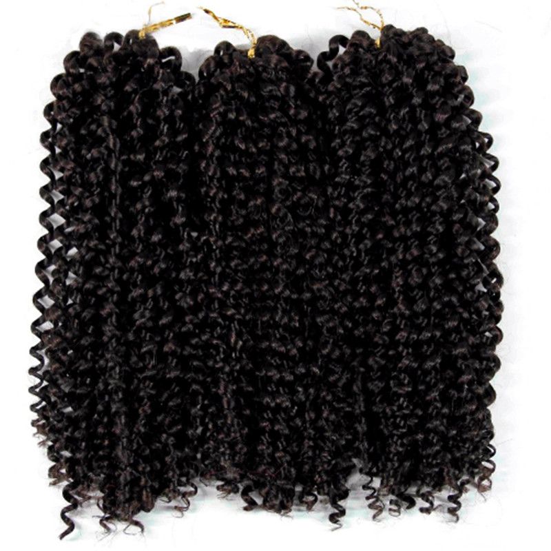 2019 12 Brazilian Jerry Curl Bundles Weave Synthetic Braiding