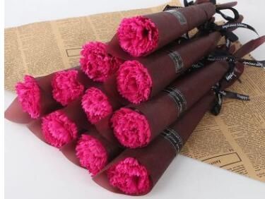 Kırmızı 1pc karanfil-rose