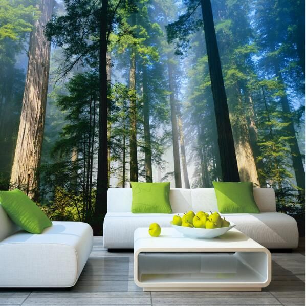 Scarica Gratis Images Acheter Papel Murals Forets Papier Peint Nature Brouillard Arbres actualisé par
