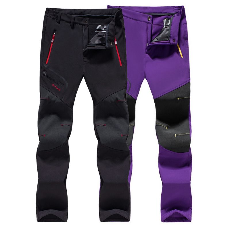 purple hiking pants