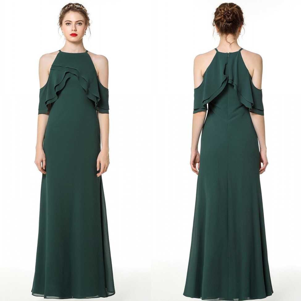 dark green dresses for wedding