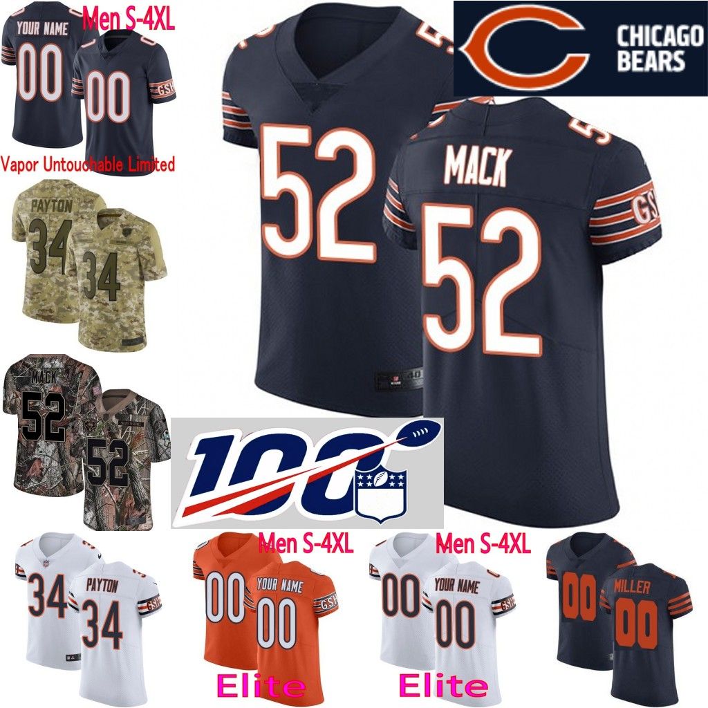 bears elite jersey