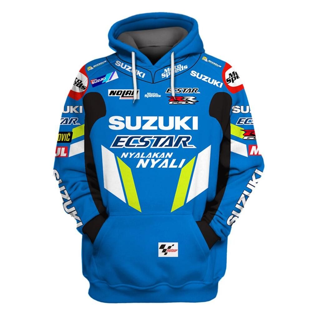 Sudadera Con Capucha Para Hombre De Motocicleta Suzuki Racin Sudadera Con Capucha Para Hombre De Motocicleta Suzuki Racin