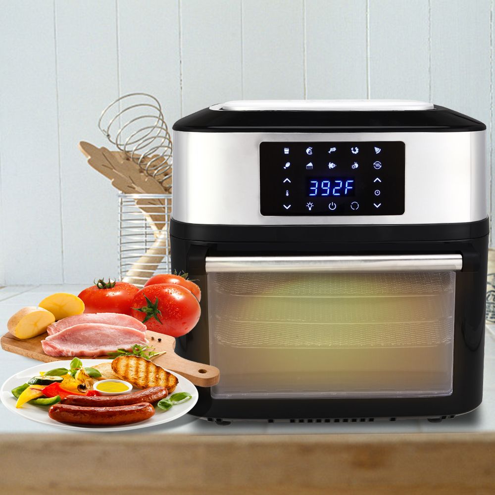Compra Capacidad Automática Inteligente Papa Eléctrica Chipper Hogar Air  Fryer Horno Multifuncional Sin Aceite De Humo LCD Digital Toque Barato |  Entrega Rápida Y Calidad | Es.Dhgate