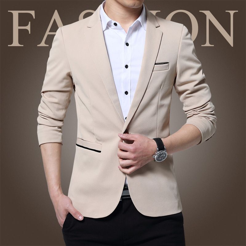 half blazer for men