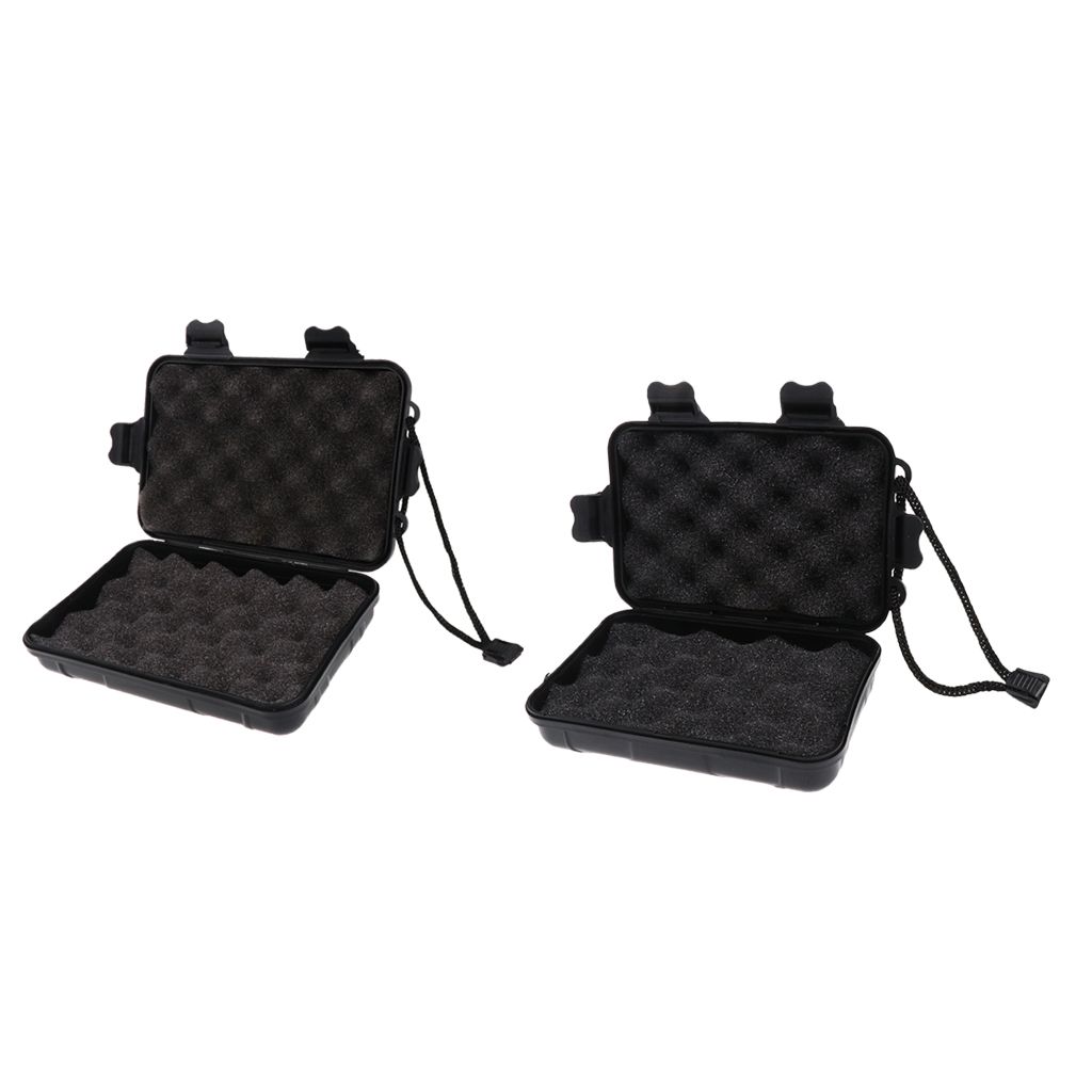 2x Foam Padded Storage Boxes Compatible for Bow Archery Arrow Heads L & M 
