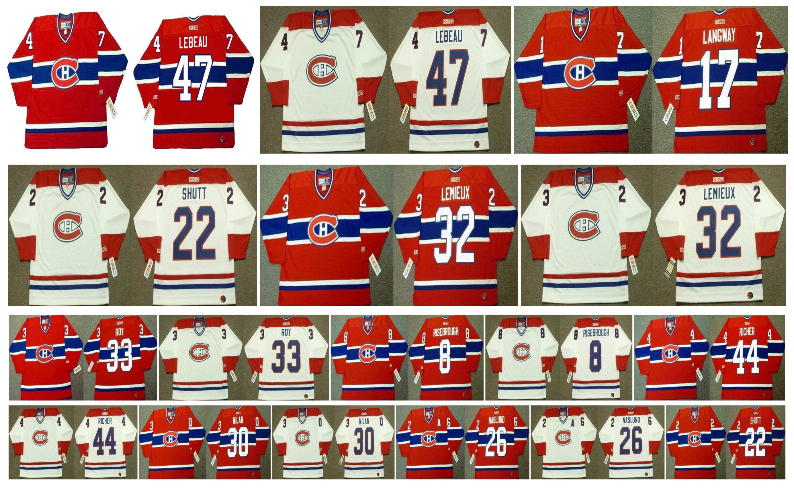 patrick roy montreal canadiens jersey