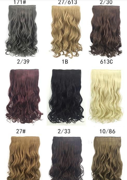 Kupit Optom 55sm 5 Klip V Narashivanie Volos Termostojkie Poddelnye Shinony Dlinnye Volnistye Pricheski Sinteticheskie Klip V Na Narashivanie Volos Otkristina0129 V Kategorii 12 66 Na Ru Dhgate Com Dhgate