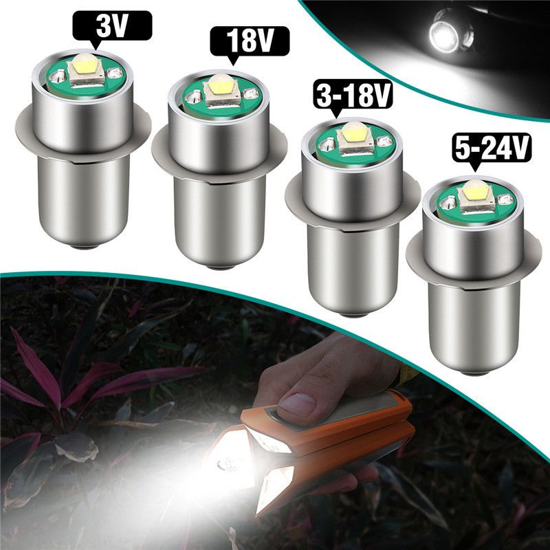 compre p13 5s bombilla led 3w para linternas bombillas led de reemplazo iluminacion de linterna led 3v 18v dc3 18v 5 24v a 3 61 del rdshayuan