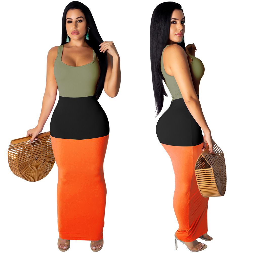 sleeveless jumper dress