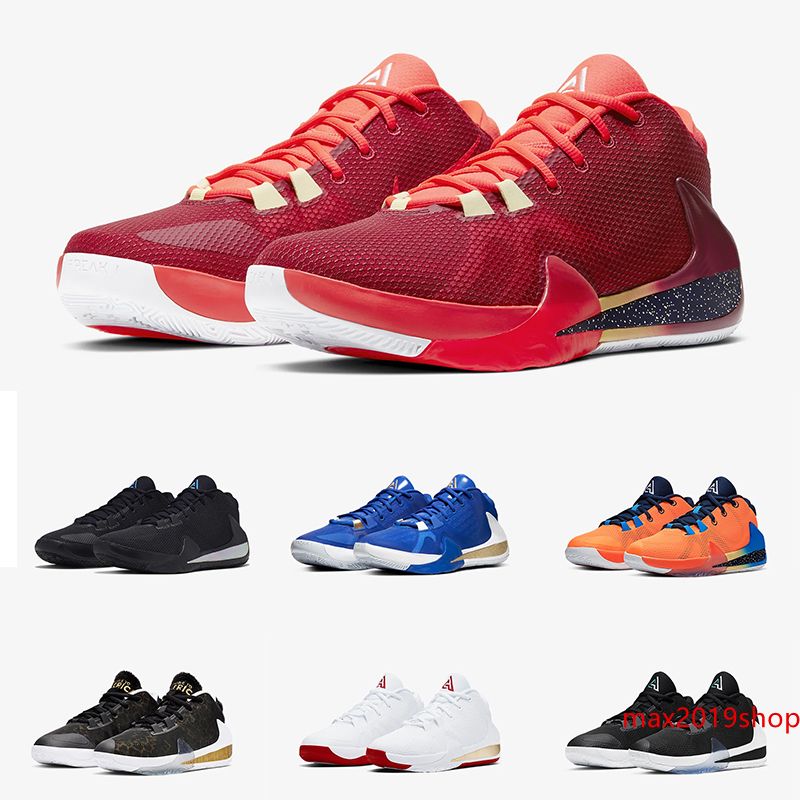 giannis antetokounmpo shoes red