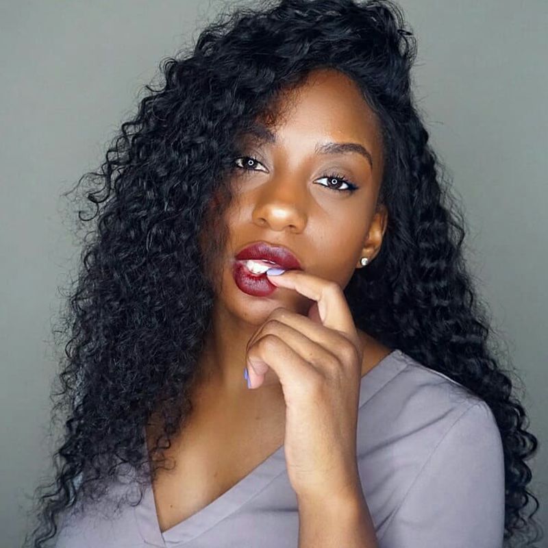 Virgin Human Hair Kinky Curly Taylor Swifts Hair Style Swiss Full