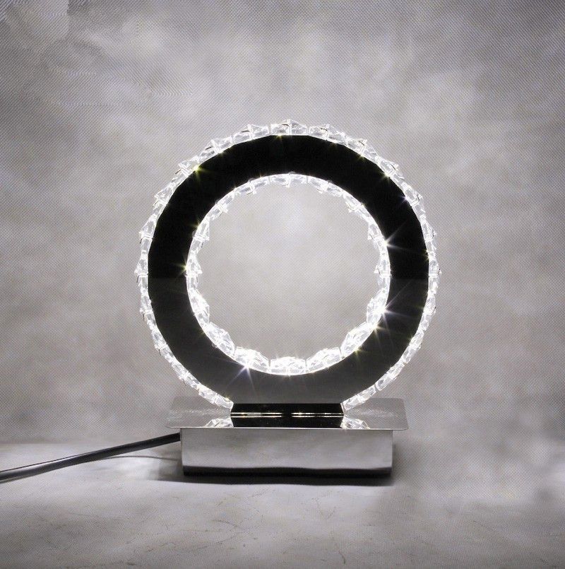 crystal led table lamp