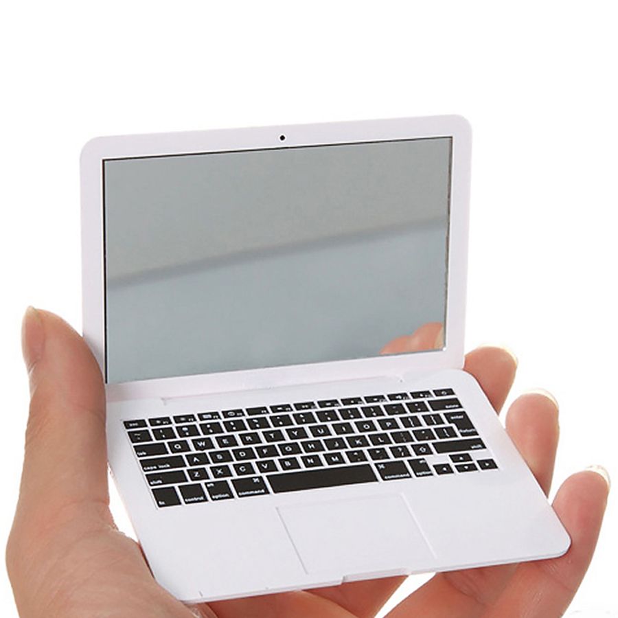 Mini Laptops Mirror Portable Mini Laptop Mirror Personality Make Up