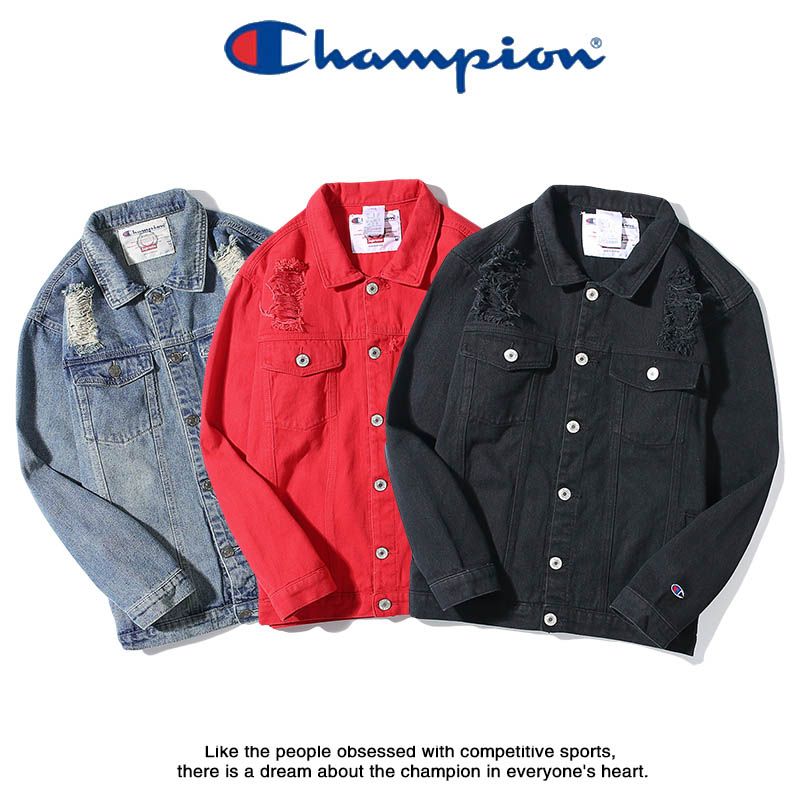 champion denim jacket