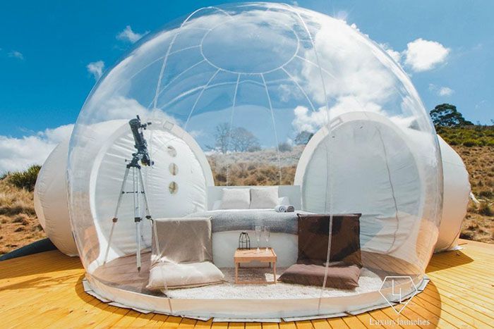 inflatable bubble tent house