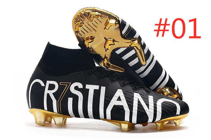Compra Tacos De Fútbol Superfly CR7 SE 6 Elite FG CR7 Tacos De Fútbol Oro  Negro Chico De Tobillo Ronaldo Fútbol Para Mujer Botas Zise39 45 Barato |  Entrega Rápida Y Calidad | Es.Dhgate